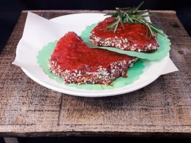 Pepersteak (gemarineerde biefstuk)