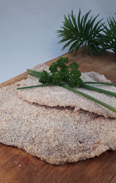 Schnitzel gepaneerd per stuk