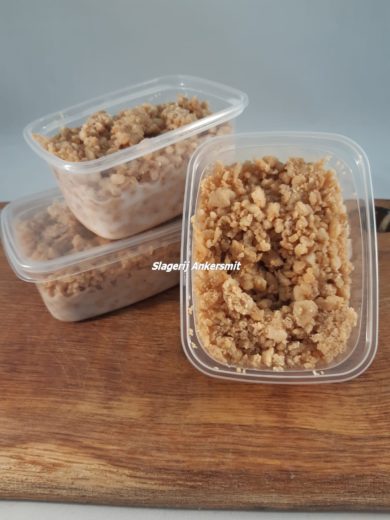 Kaantjes half vet per stuk