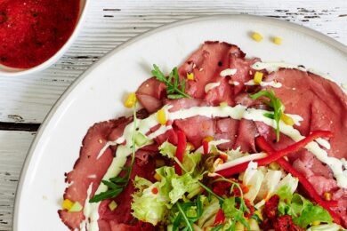 Carpaccio per persoon