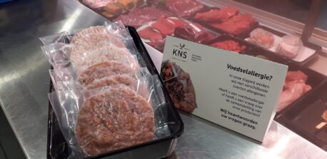 Allergeen vrije Hamburger per stuk (diepvries)