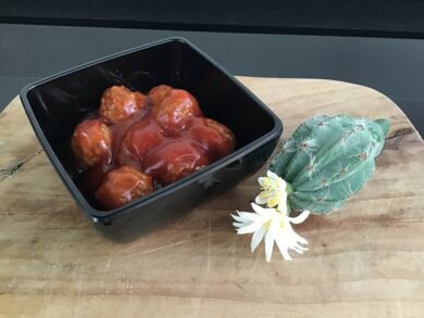 Gehaktballetjes in Babi Pangangsaus 750 gram